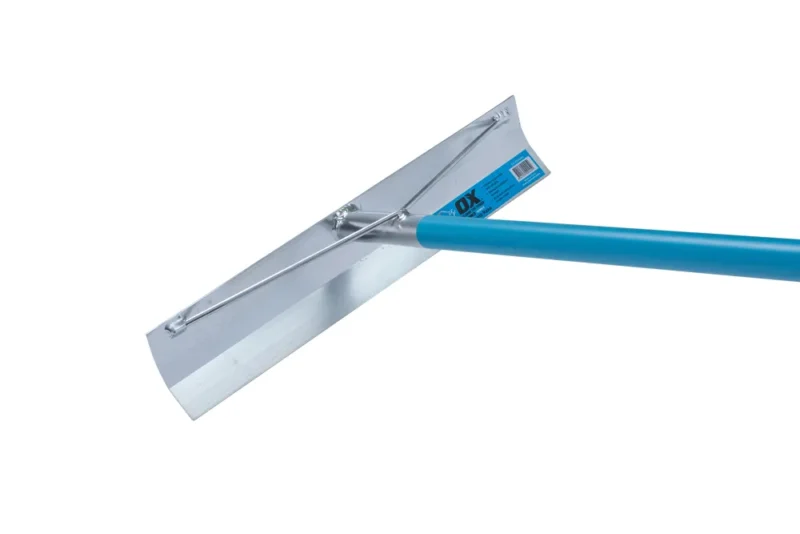 Ox Pro Aluminum Concrete Rake – Without Hook – 20″ x 4″ (495mm x 102mm ...