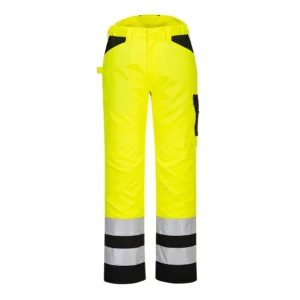 Portwest PW241 - PW2 Hi-Vis Service Trousers Yellow/Black