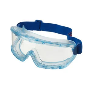 Beeswift B-Brand Premium Safety Goggle – Blue Frame, Clear Lens (BBPGBF)