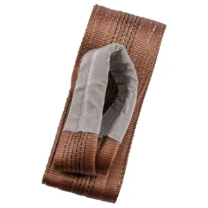 Duplex Webbing Sling Brown – 6 Tonne Certified Polyester Lifting Sling (6 m Length)