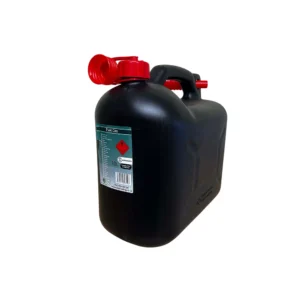 10 Litre Black Plastic Petrol Fuel Can – UN Approved, SI 1982/630 Compliant