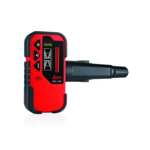 Leica RVL100 Laser Receiver for Red Line Lasers with Rod Clamp