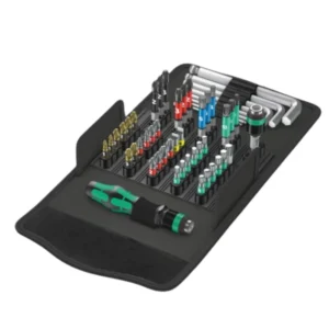 Wera Kraftform Kompakt 100 52 Piece Tool Set – Rapidaptor, BiTorsion & Impaktor – 05057460001