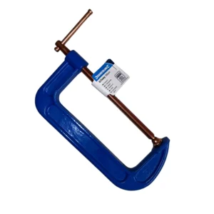 Silverline VC28 G Clamp 200mm Cast Iron Frame